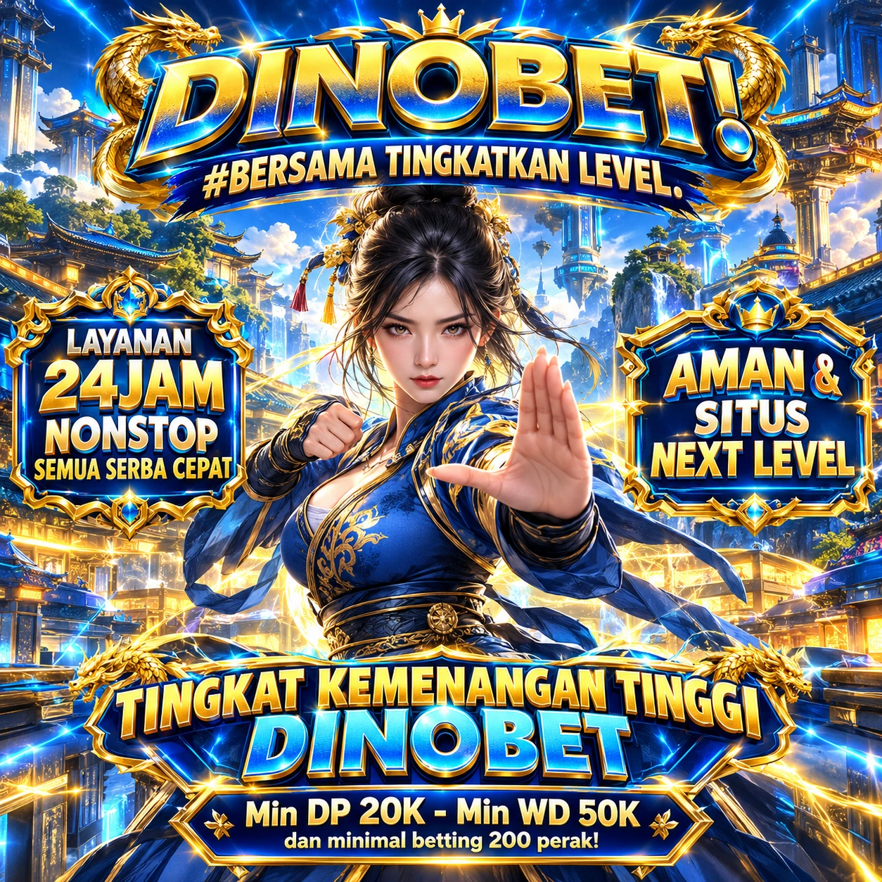 Bersama DINOBET | Tingkatkan Level Kemampuan Dan Kemenangan Tinggi Game Online
